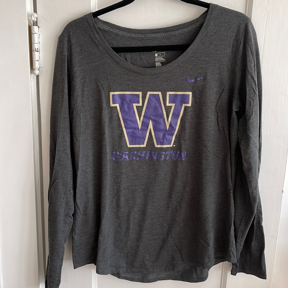 University of Washington UW long sleeve anime shirt